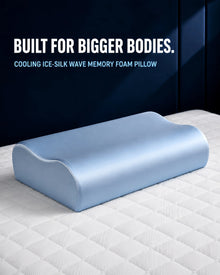 High-Loft Cervical Memory Foam Pillow for Big & Tall Side Sleepers