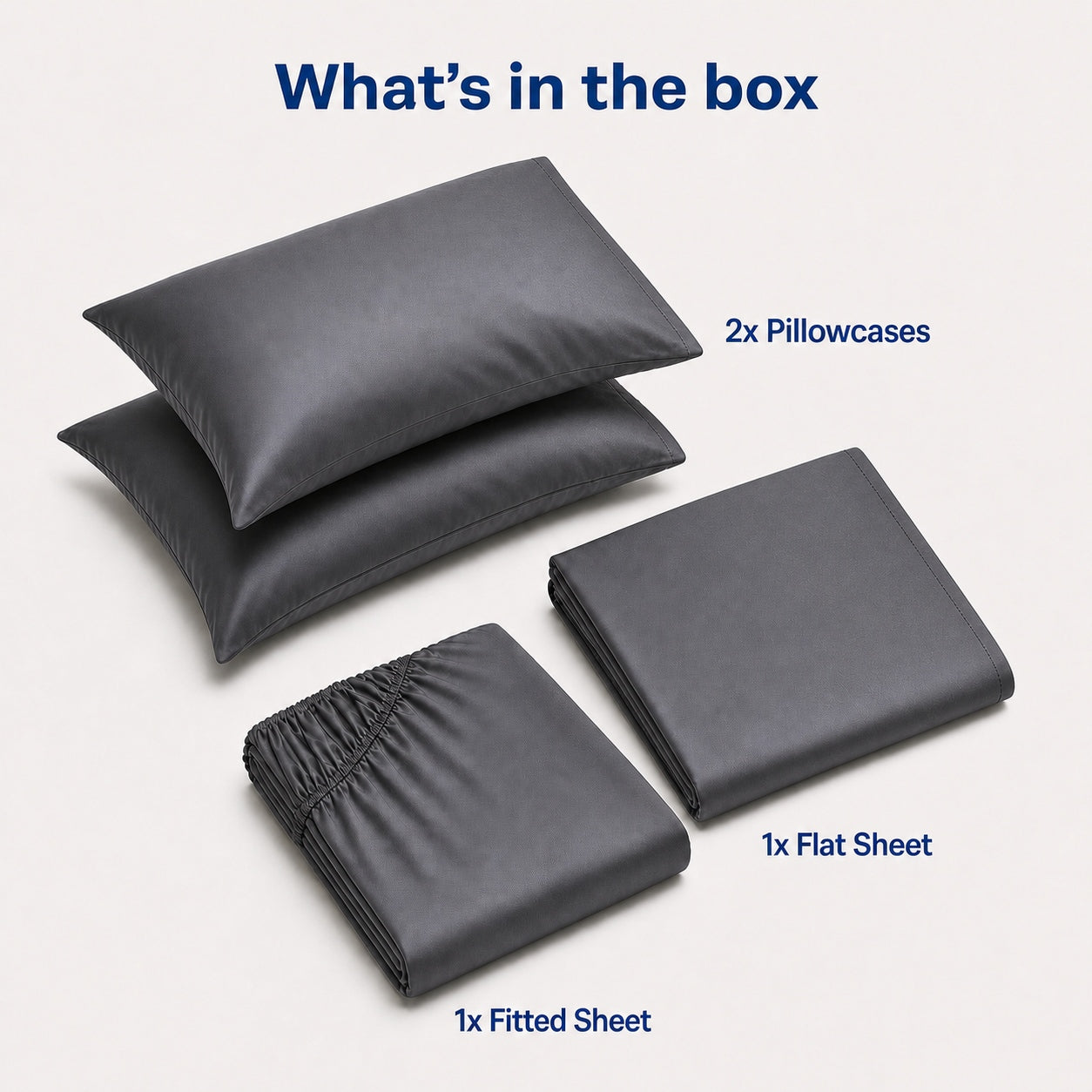 Cooling Bamboo Blend Sheet Set – Silky Soft 4-Piece Bedding for Hot Sleepers