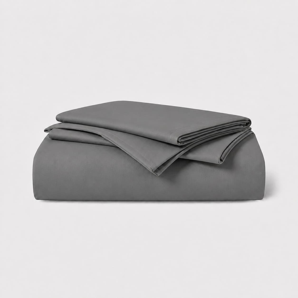 Charcoal Gray Twin three-piece sheet set