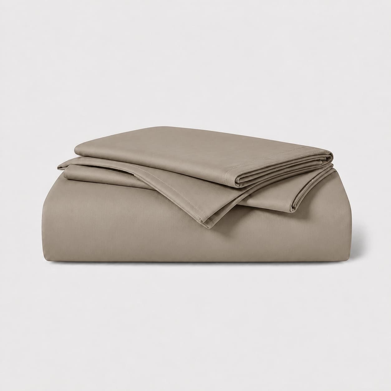 Taupe Twin three-piece sheet set