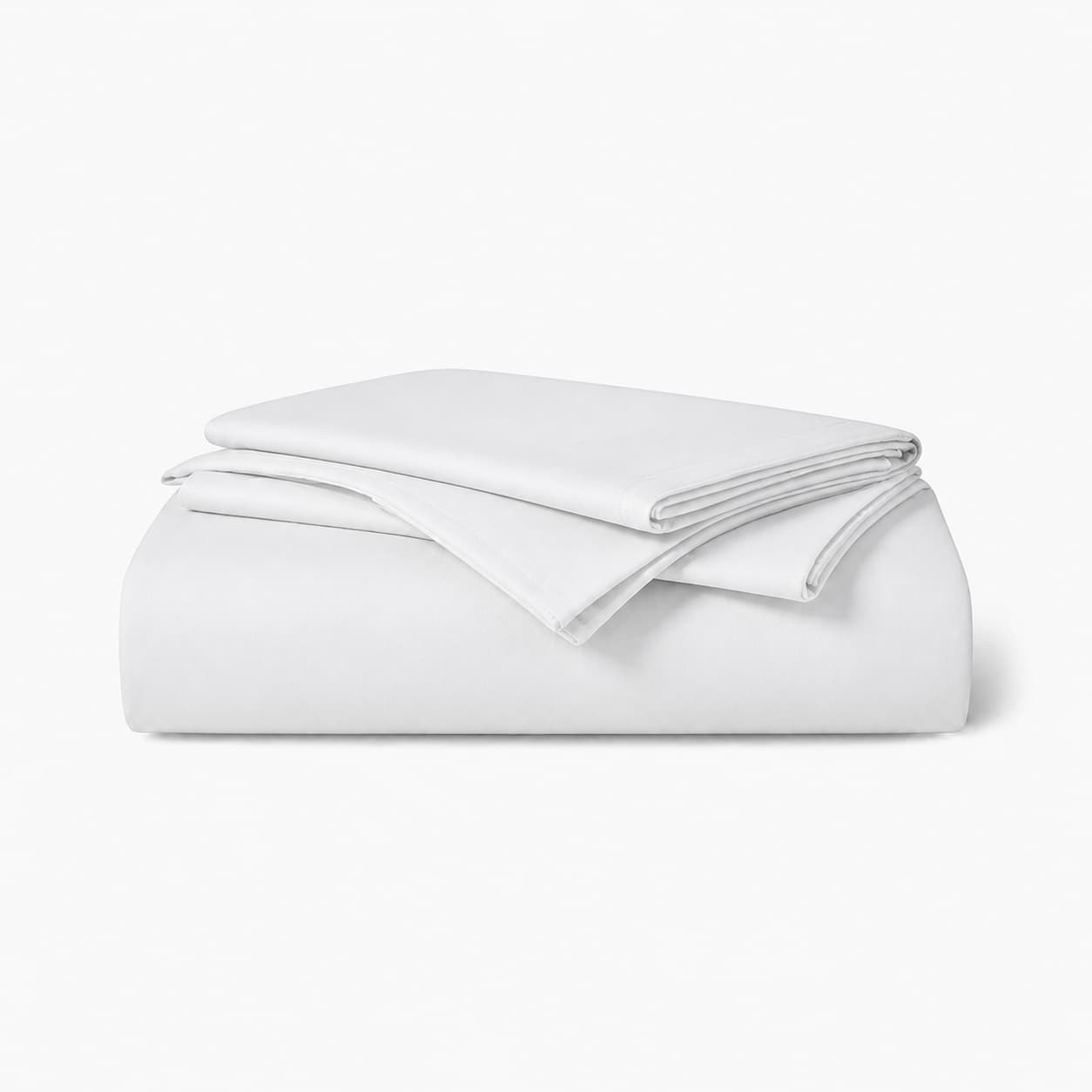 White Twin three-piece sheet set